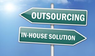 Way Signs "Outsourcing - In-House Solutions"